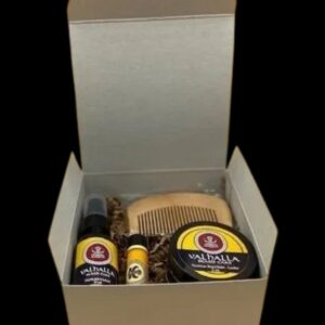 A box with some items inside of it