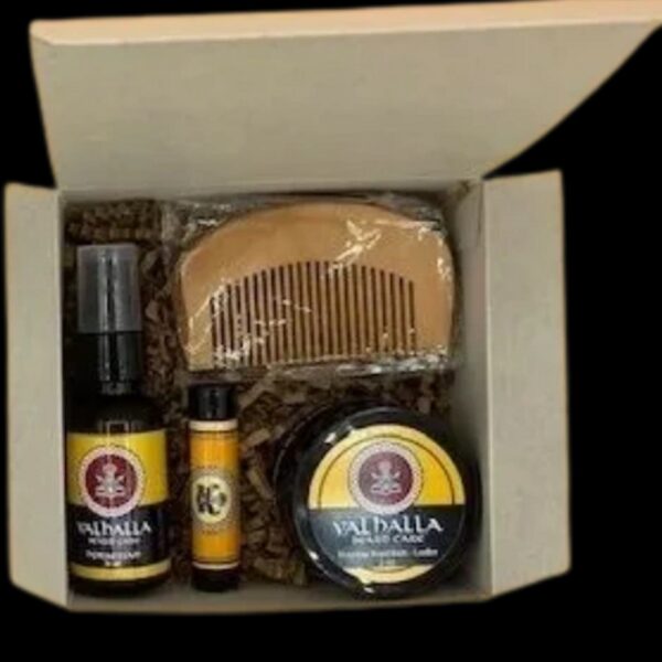 A box with some items inside of it